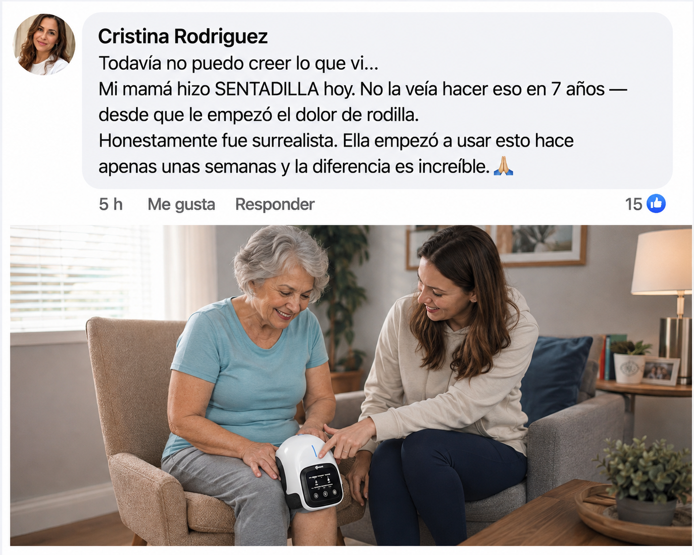 Masajeador de Rodillas Shift — Alivio Inmediato, Sin Cables